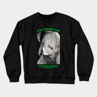 Mother Nature Anime Girl Crewneck Sweatshirt